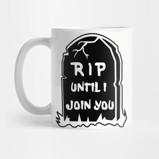 Funny Halloween RIP Mug